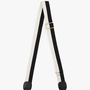 Clare V.  Black and Cream Women's Crossbody Strap